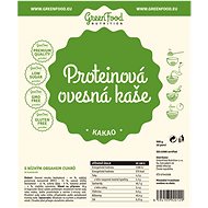 GreenFood Nutrition Proteinová ovesná kaše bezlepková, kakao, 500g - Bezlepková kaše