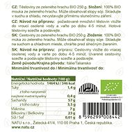 NATU Protein Pasta Penne ze zeleného hrachu BIO 250 g  - Těstoviny