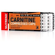Nutrend Carnitine Compressed Caps, 120 kapslí, - Spalovač tuků
