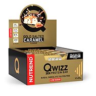 Nutrend QWIZZ Protein Bar 60 g, slaný karamel - Proteinová tyčinka