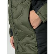 LOAP ITIKA dámský zimní kabát zelená | černá - Kabát