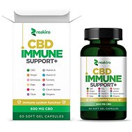 Reakiro CBD Kapsle na podporu imunity 600 mg 60 ks - CBD