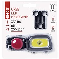 Emos CREE LED + COB LED P3531 330 lm 65m 3x AAA - Čelovka