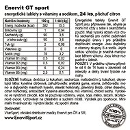 Enervit Carbo Tablets (24 tablet) citron - Energetické tablety