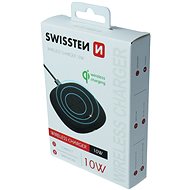 Swissten bezdrátová nabíječka 10W černá - Bezdrátová nabíječka