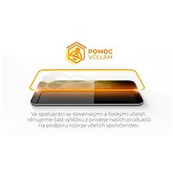 Tempered Glass Protector Rámečkové pro Motorola Moto E6i / E6s, černé + sklo na kameru - Ochranné sklo