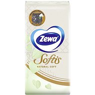 ZEWA Softis Natural Soft 10× 9 ks - Papírové kapesníky