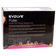 EVOLVEO Pulse 450W černý - Počítačový zdroj