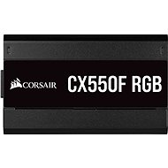 Corsair CX550F RGB Black - Počítačový zdroj