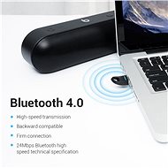 Vention USB to Bluetooth 4.0 Adapter Black - Bluetooth adaptér