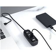 Vention USB HUB 2.0 4-ports 0.5m Black - USB Hub