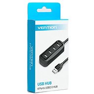 Vention USB HUB 2.0 4-ports 0.5m Black - USB Hub