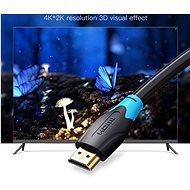 Vention HDMI 1.4 High Quality Cable 10m Black  - Video kabel