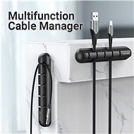Vention 7 Ports Desktop Cable Manager Black - Organizér kabelů