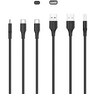 Vention USB 2.0 to USB-C 3A Cable 1M Black - Datový kabel