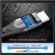 Vention Type-C (USB-C) <-> USB 2.0 Cable 3A Gray 1.5m Aluminum Alloy Type - Datový kabel