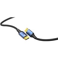 Vention Cotton Braided DP (DisplayPort) 1.4 Cable 8K 3m Blue Aluminum Alloy Type - Video kabel
