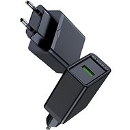 Vention 1-port USB Wall Quick Charger (18W) Black - Nabíječka do sítě
