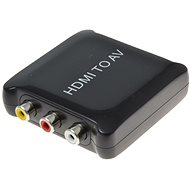PremiumCord převodník HDMI na kompozitní signál a stereo zvuk - Redukce