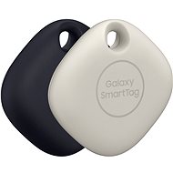 Samsung Chytrý přívěsek Galaxy SmartTag (balení 2 ks) černá & oatmeal - Bluetooth lokalizační čip