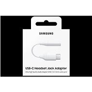 Samsung Adaptér USB-C na 3.5mm audio jack konektor bilý - Redukce