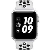 Apple Watch Series 3 Nike+ 38mm GPS Stříbrný hliník s platinovým/šedým sportovním řemínkem Nike DEMO - Chytré hodinky