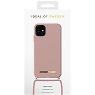 iDeal Of Sweden s popruhem na krk pro iPhone 11/XR misty pink - Kryt na mobil