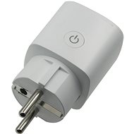iQtech SmartLife WS024, chytrý Wi-Fi zásuvkový adaptér s ochranným kolíkem, 16 A, měření spotřeby - WiFi adaptér