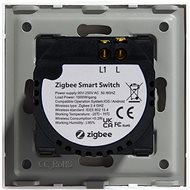 iQtech Millennium, Zigbee 1x NoN vypínač Smartlife, černý - Vypínač