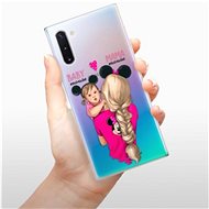 iSaprio Mama Mouse Blond and Girl pro Samsung Galaxy Note 10 - Kryt na mobil
