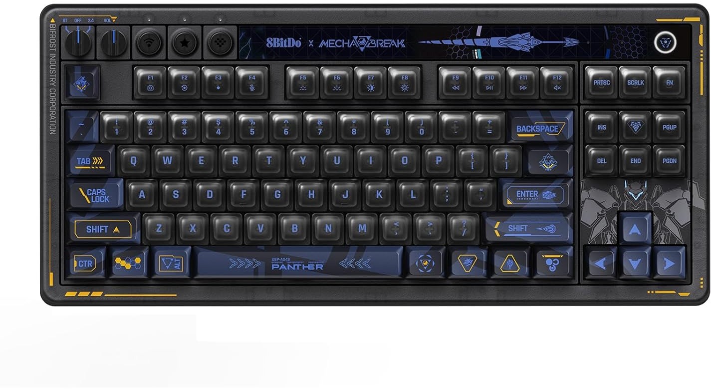 Gaming Keyboard 8BitDo Mechanical Keyboard Mecha Break Edition ...