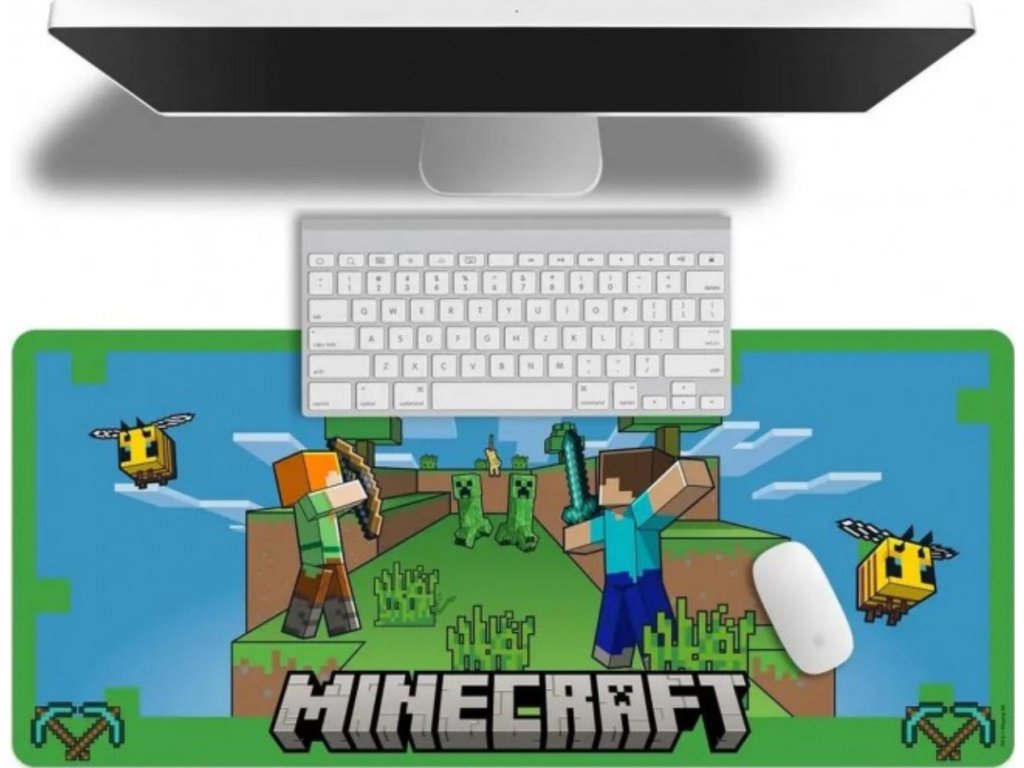 Mouse Pad Kids Euroswan Minecraft: Fight With Creepers - game pad ...