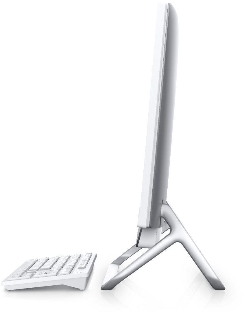All In One PC Dell Inspiron 24 (5400) Touch Silver Lateral view