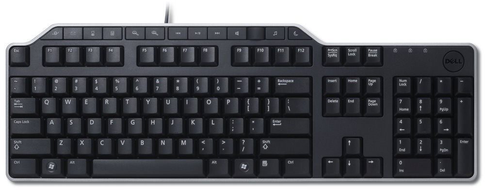 Tastatur Dell KB522 schwarz - DE ...