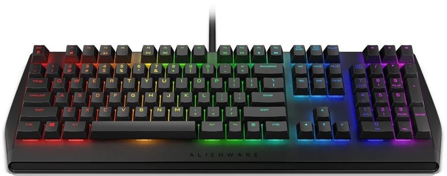Herná klávesnica Dell Alienware Mechanical RGB Gaming Keyboard AW410K – US Screen