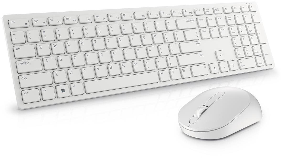 Keyboard and Mouse Set Dell Pro KM5221W white-gray - HU Screen