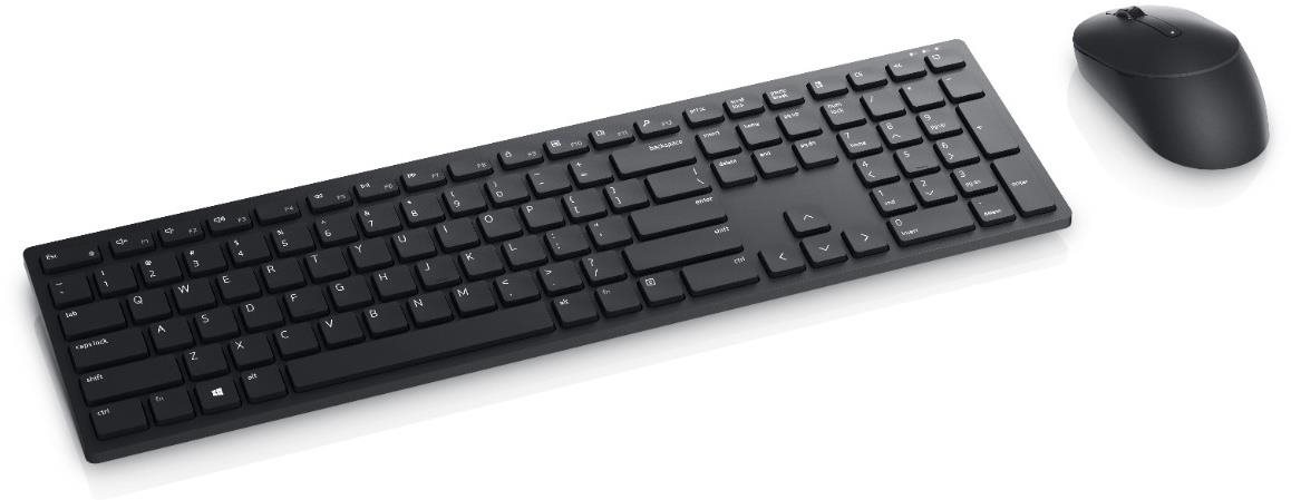 Keyboard and Mouse Set Dell Pro KM5221W Black - DE Screen