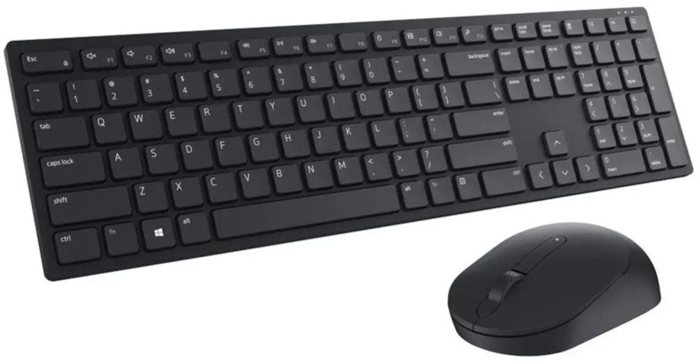 Keyboard and Mouse Set Dell Pro KM5221W black - US (QWERTY) ...