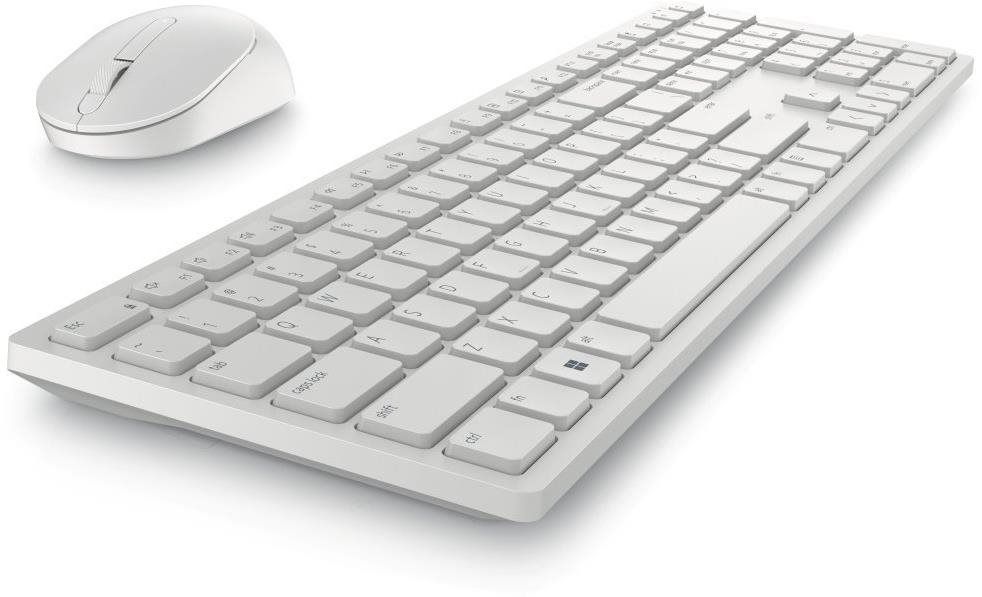 Keyboard and Mouse Set Dell Pro KM5221W white-gray - US INTL (QWERTY) ...