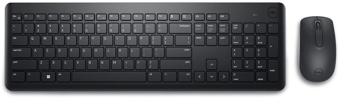 Keyboard and Mouse Set Dell KM3322W - DE Screen