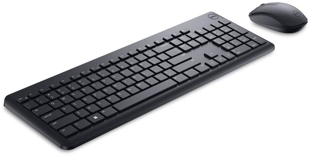 Keyboard and Mouse Set Dell Wireless Keyboard and Mouse KM3322W Black - UKR Screen