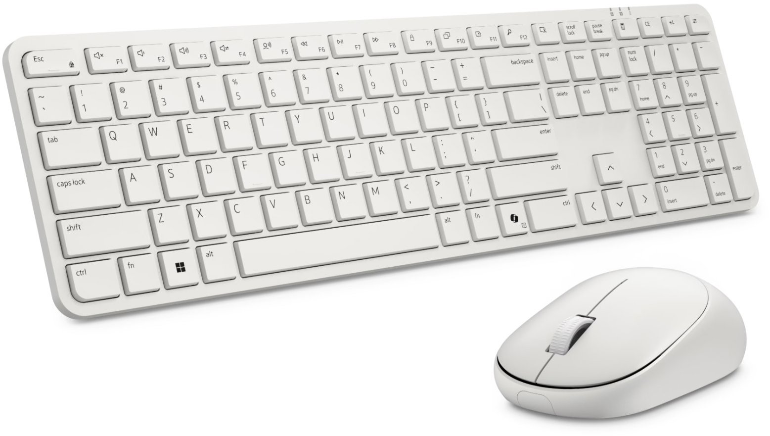 Keyboard and Mouse Set Dell Pro 5 KM526 white - US INT ...