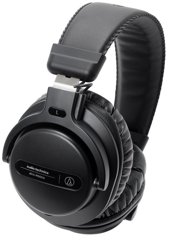 Headphones Audio-technica ATH-PRO5X, Black Lateral view