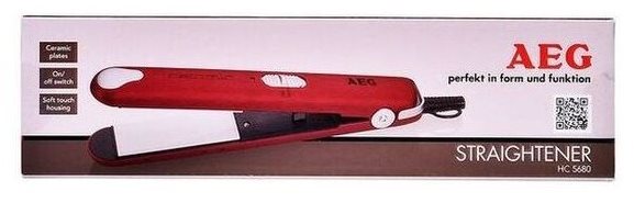 Flat Iron AEG HC 5680/red ...