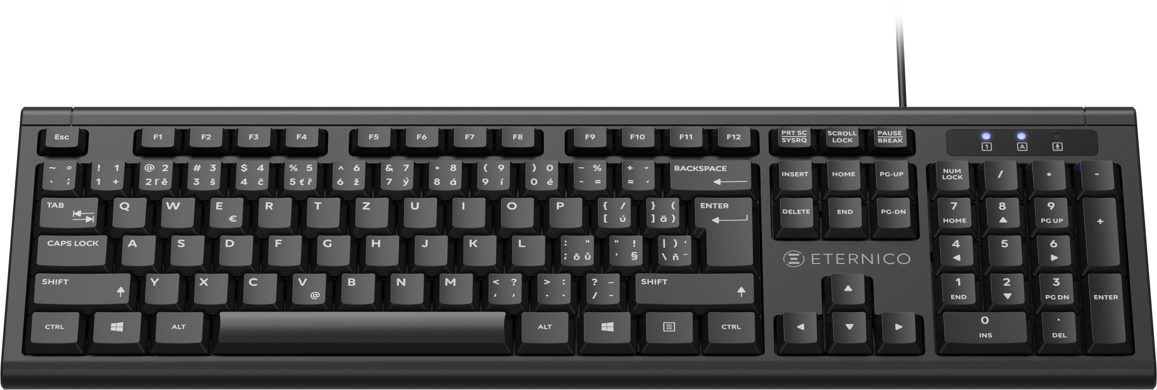 Keyboard Eternico Essential Keyboard Wired KD1000 - CZ/SK ...