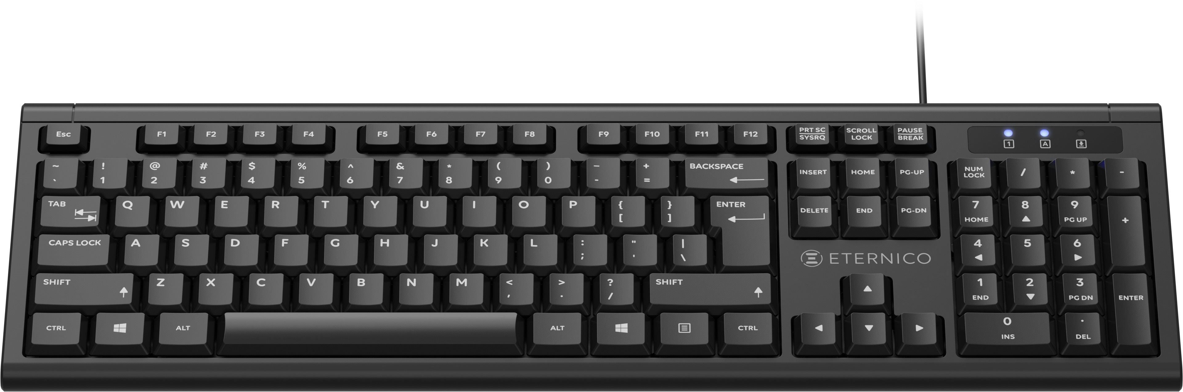 Tastatur Eternico Essential Keyboard Wired KD1000 - US ...