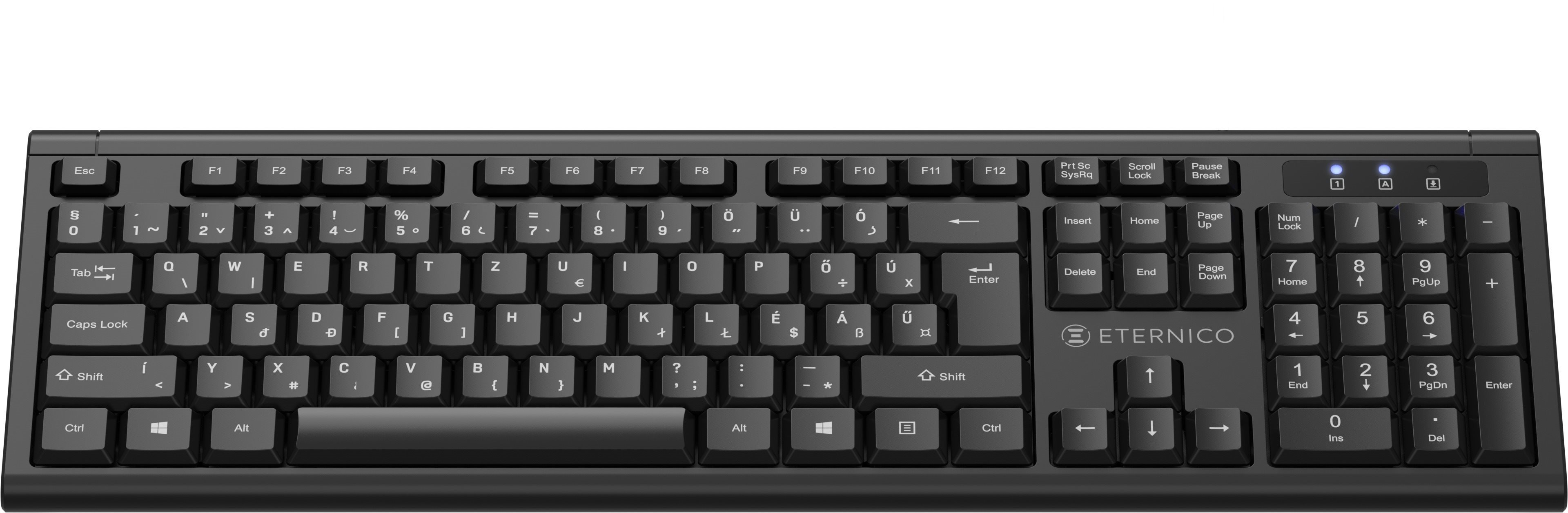 Klávesnica Eternico Essential Keyboard Wireless KS1000 – HU ...