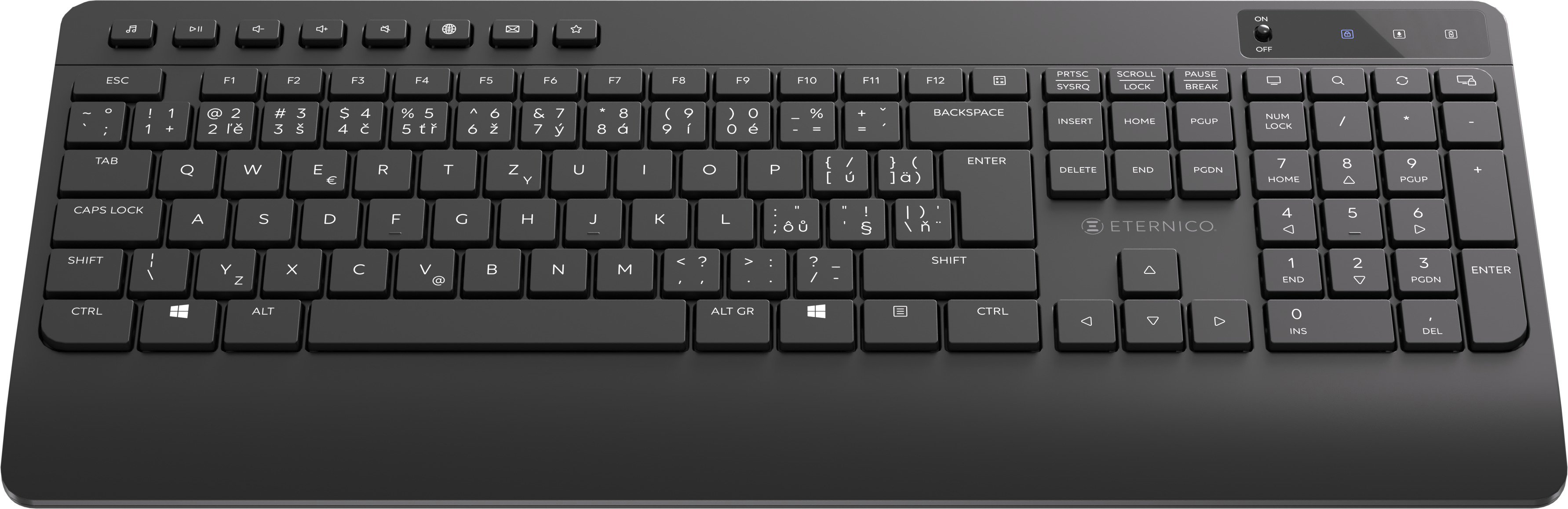 Keyboard Eternico Wireless Keyboard KS2230 CZ/SK ...