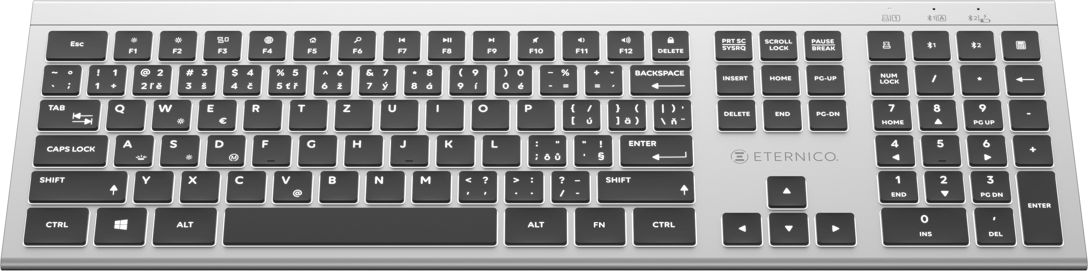 Keyboard Eternico Wireless KSB3002RBW - CZ/SK ...