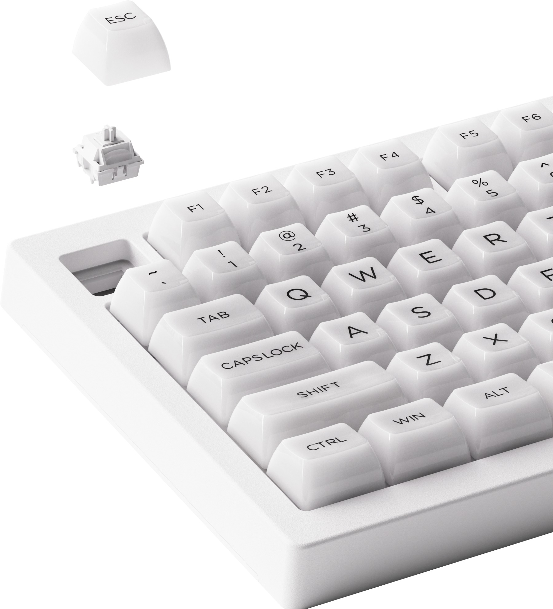Gaming Keyboard AKKO 5075B Plus Clear White
(AKKO V3 Pro Piano-SP switches) ...